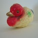 RARE vintage styrafoam duck from carnival