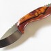 Custom Skinner Knife - Stainless Steel Blade - Handmade Cocobolo Wood Handle