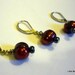 Clip-style Stitchmarkers, set of 3 for knitting or crochet, "Pearl"