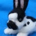 Baby, Bunny, Rabbit, Hare, OOAK, Needle Felted,