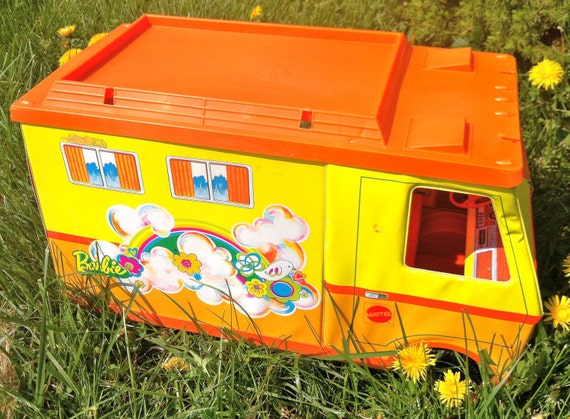 Barbie Country Camper RV Vintage Flower Power 1970s