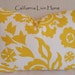 Suzani Lumbar Pillow Cover / 12" x 18" / Corn Yellow / DECORATIVE PILLOW / Ships in 24 hours