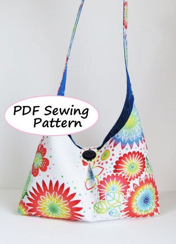 PDF Sewing Pattern Shoulder BagDownloadable