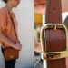 Vintage Brown Leather Jack Georges Purse/Bag