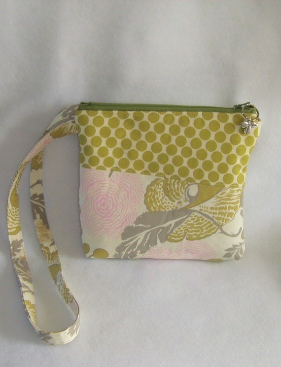 Items similar to Zippered Pouch Pocket Purse on Etsy