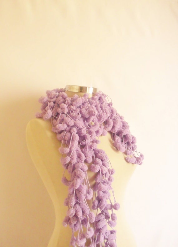 Scarves for women to knit curly