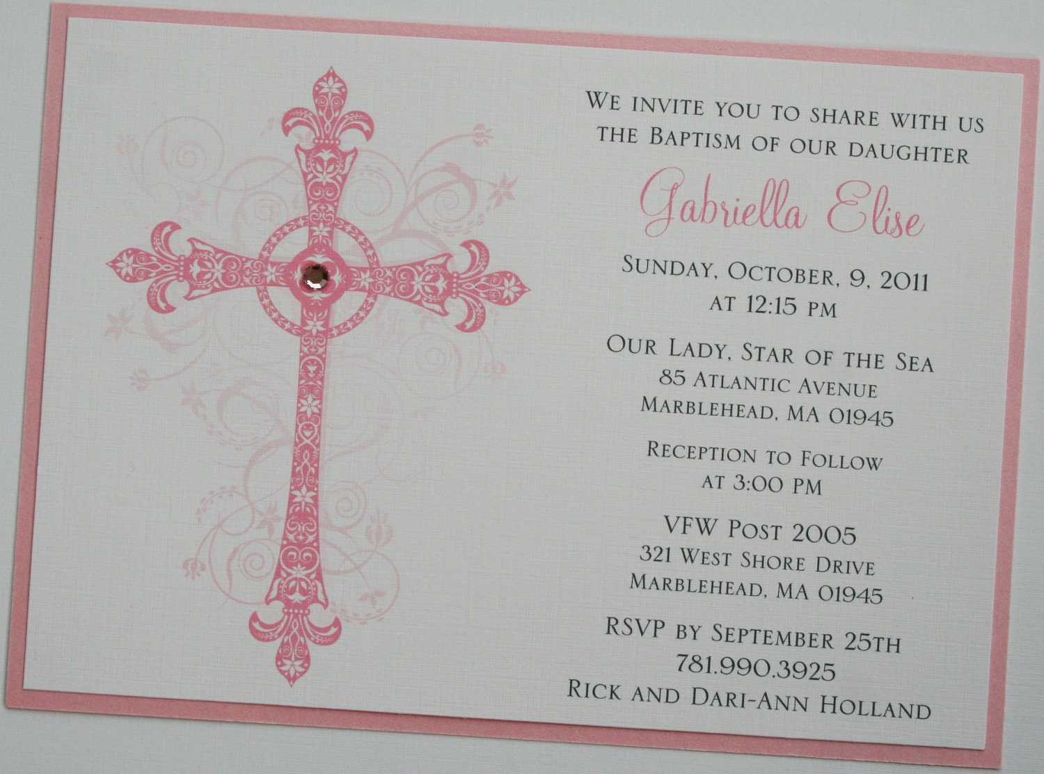 Communion Invitations Girl 5