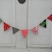 Oilcloth Banner Garland