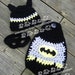 Batman Inspired Body Hat, Newborn