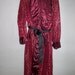 1940s Mens Luxury Satin Robe // Smoking Jacket // Fully Lined...Large