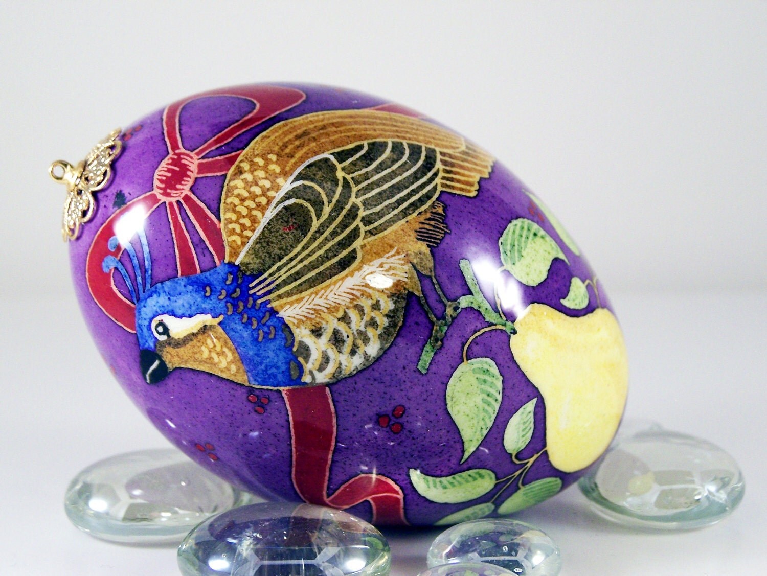 partridge in pear tree christmas ornament by goldeneggpysanky partridge in pear tree christmas ornament by goldeneggpysanky