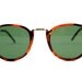 Vintage Tortoise Round Clubmaster Sunglasses
