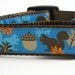 Squirrel Dog Collar- Fall Squirrels