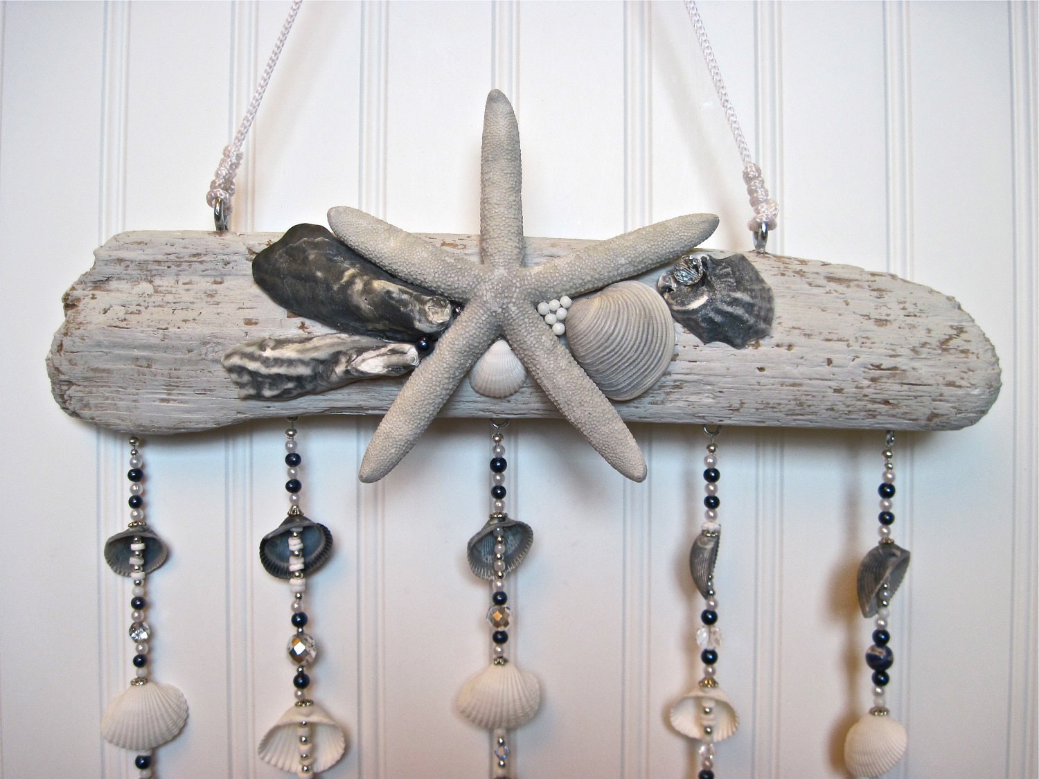 Seashell Windchimes Crafthubs Driftwood And Seashell Wind Chime