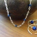SALE Lapis Lazuli & Sterling Silver Necklace - Style: Aimee