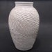 Elegant Earthenware - Tall White Terracotta Vase