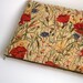 15 MacBook PRO sleeve case red poppies flowers tapestry