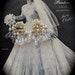 Chandelier Drop Earrings Pearls Crystal Prisms