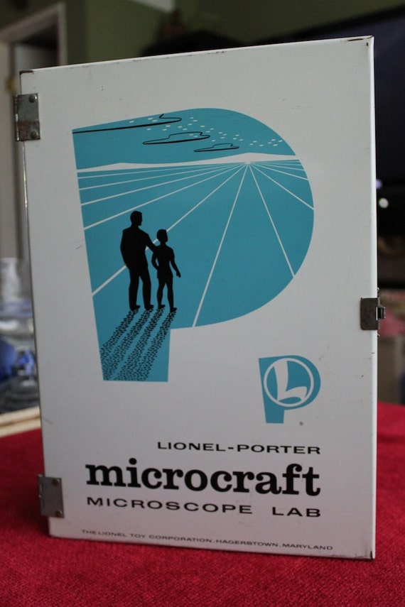 SALE Microcraft Lionel-Porter Microscope 1965