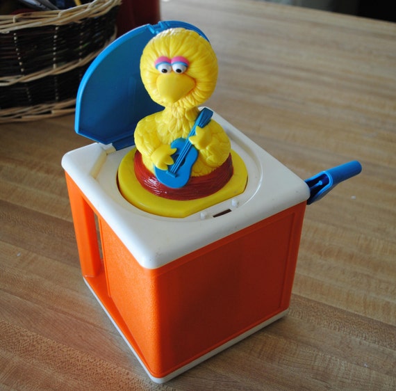 1985 Big Bird Jack in the box