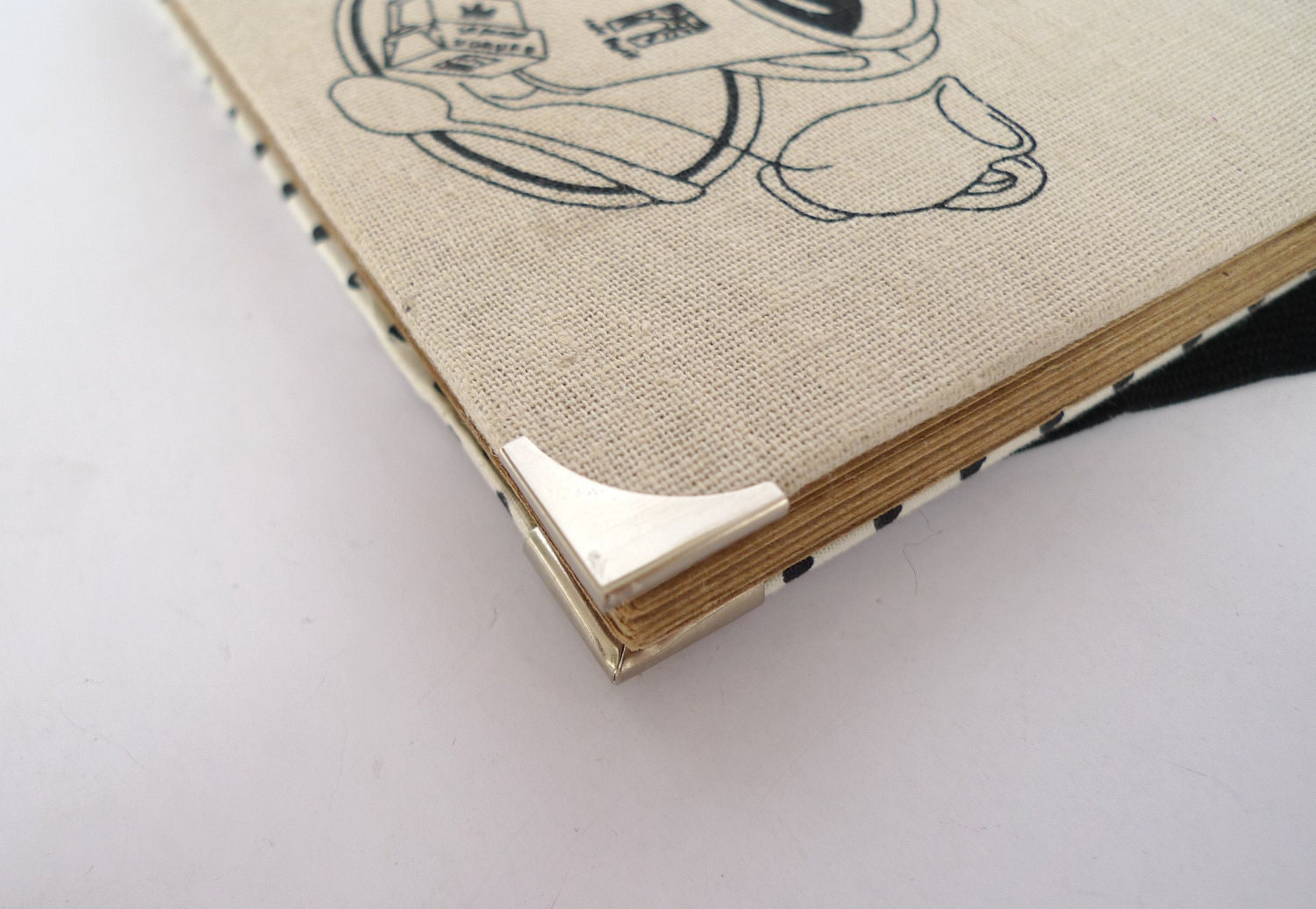 20 Silver Metal Book Corners Bookbinding by jennypongstudio