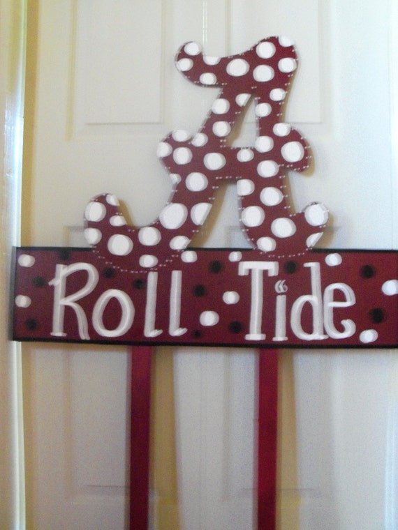Items similar to Alabama "A" Yard Sign on Etsy
