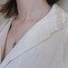 Vintage wedding coat 1970s moire