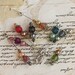 Petal Pins Beads 556716 - Add a touch of glimmer and color with these lovely colored beaded pins.