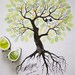 Rustic Wedding Thumbprint Tree Guest Book Printable