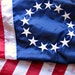 Thirteen Star Flag in Commemoration of the Centennial of Pledge of Allegiance