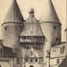 Antique Photograph Postcard Nancy - La Craffe's Gate standing since 14C