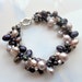 Night charm -Elegant pearl bracelet