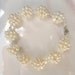 SALE 15%off, Pearl bridal bracelet, White snowballs, Freshwater Pearl and Swarovski crystals - For Brides Bridesmaids, Wedding Party
