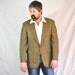 Nordstrom Plaid Mens Jacket Vintage Nordstrom Gold Plaid Sport Coat 44L