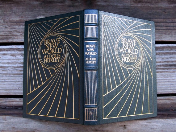 brave new world book spine