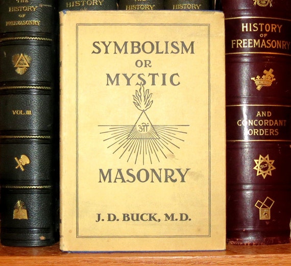 Occult Freemasonry RARE Book Symbolism or Mystic Masonry