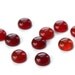 Carnelian Round Cabochons 8mm (2 Cabochons)
