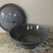 Gray Graniteware Bread Dough Riser Bowl