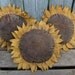 Primitive Sunflower Bowl Fillers Ornies Tucks Extra Large RESERVED for Sassy13