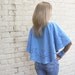 OOAK Suede Capelet BLUEBELL - tbteam