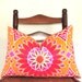 On BOTH SIDES - Designer Pillow - Decorative Pillow - Throw Pillow - Trina Turk - Schumacher - Indoor/Outdoor - 14x22 in - Orange