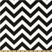 Reserved Listing for Elisa- 1/2 Yard of Zig Zag Black White
