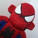 Spiderman the Sock Monkey - Made to Order