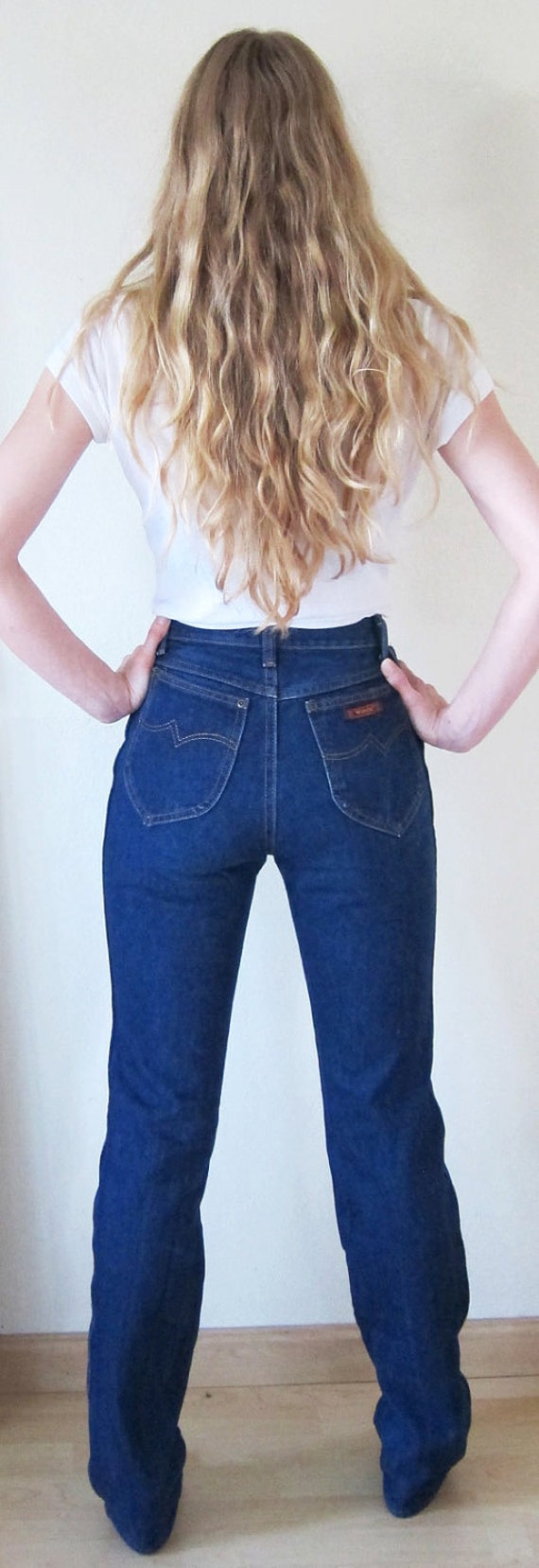 wrangler high waisted jeans