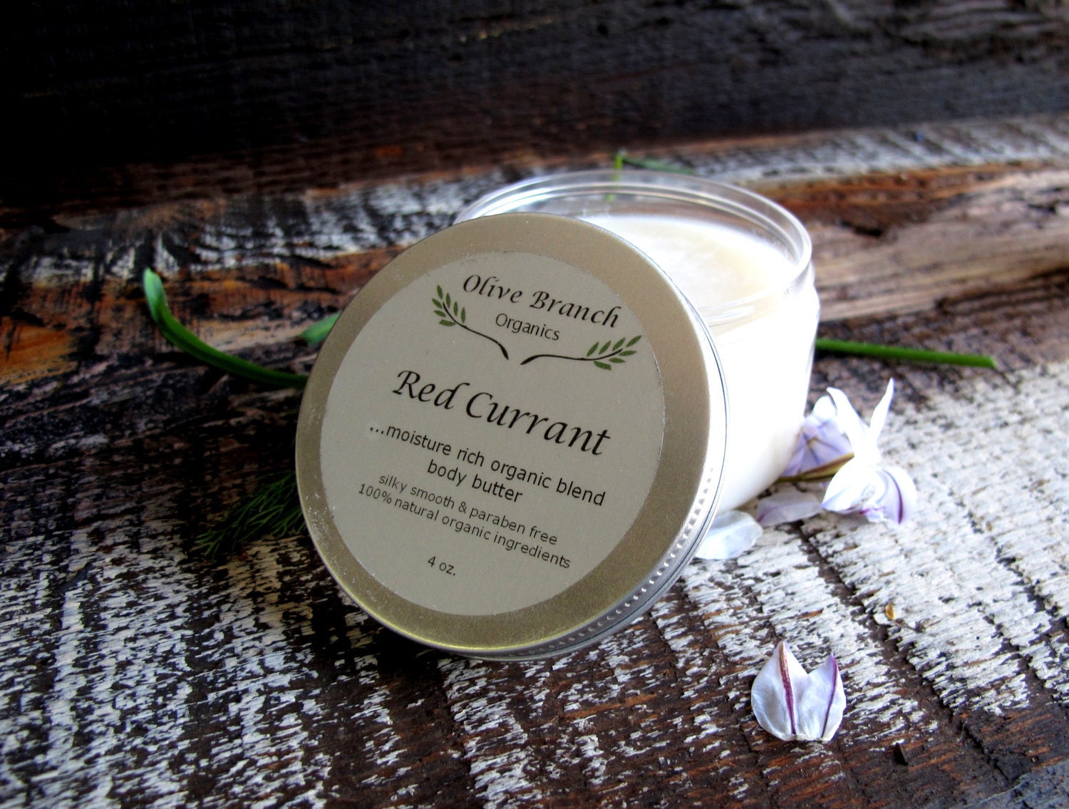 Body Butter All Natural Skin Care Organic Essential Oils RED
