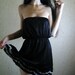 moonlight drive - vintage 50s revived gorgeous black mini dress