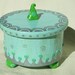 Mist Round Wooden Box