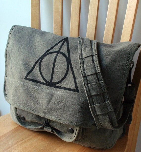 Harry Potter Deathly Hallows Messenger Bag