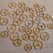Vintage Steampunk Supplies 32 Brass 3 Spoke Gears