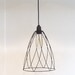 Industrial Style Black Hanging Pendant Light